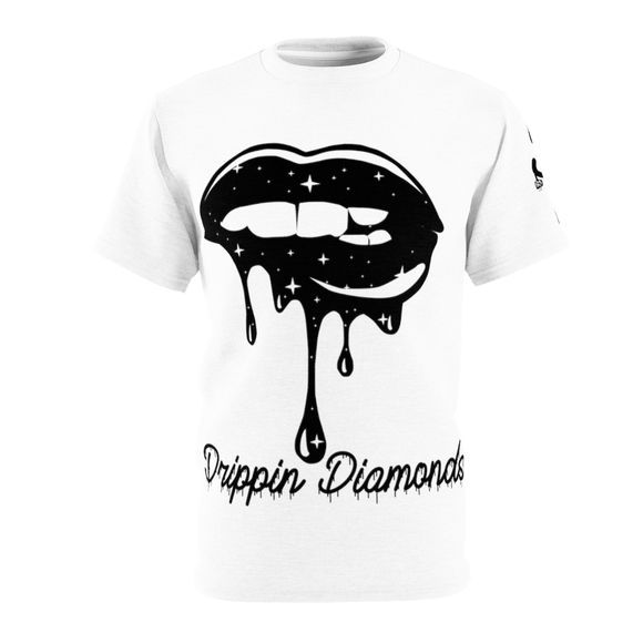 Drippin Diamonds Clothing Lips Drippin Men's Tee - Picture 1 of 2